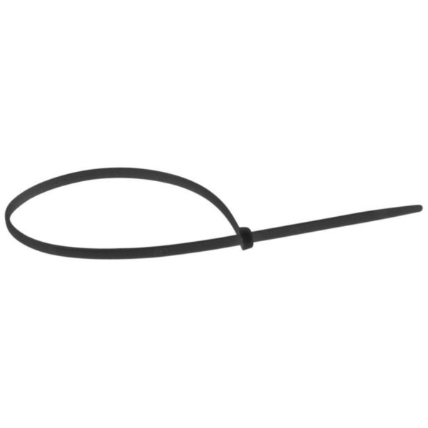 Collier Colring noir à denture intérieure largeur 7,6mm et longueur à plat 550mm