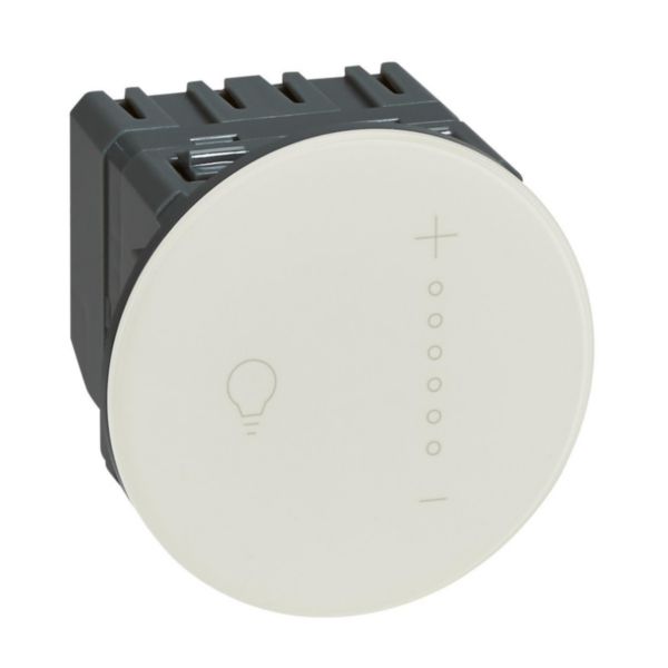 Variateur tactile avec neutre 300 W Céliane - blanc
